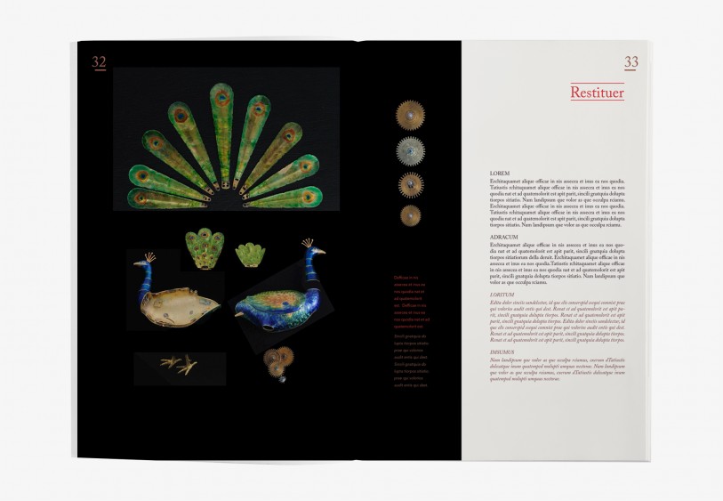 création Édition Parmigiani atelier de restauration graphisme mise en page luxe haute horlogerie Genève suisse Joaillerie